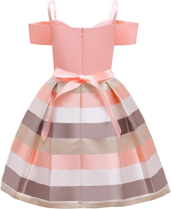 NSSMWTTC 3-10Y Flower Girls Bridesmaid Dresses Toddler Formal Wedding Pageant Dress - Image 3
