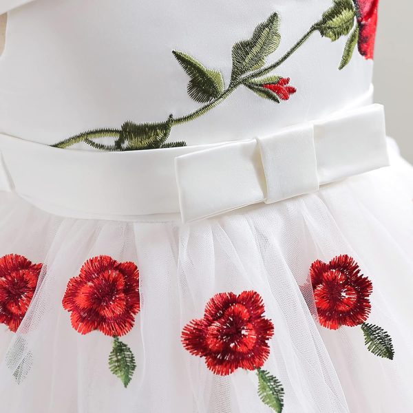 NSSMWTTC 3-10Y Flower Girls Bridesmaid Dresses Toddler Formal Wedding Pageant Dress - Image 9