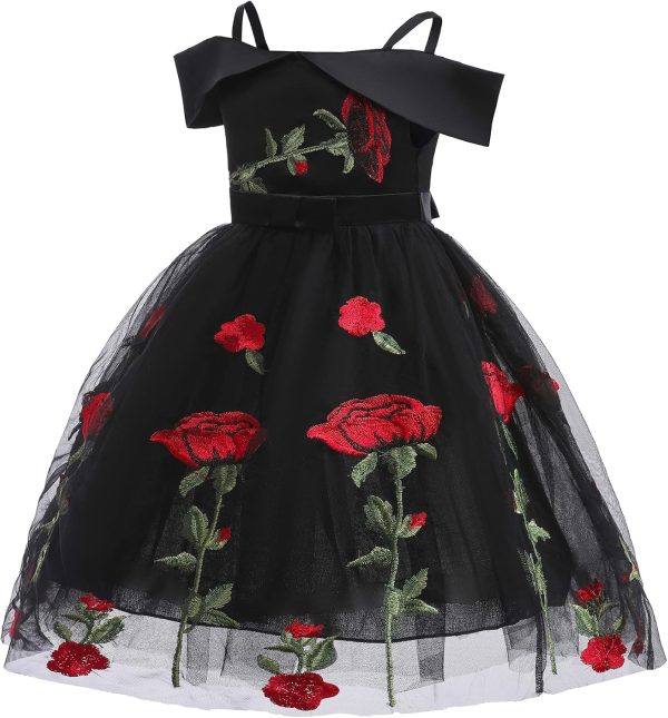 NSSMWTTC 3-10Y Flower Girls Bridesmaid Dresses Toddler Formal Wedding Pageant Dress - Image 23