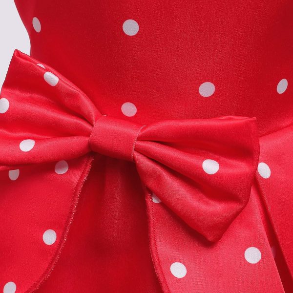 NSSMWTTC 2-9Y Toddler Evening Dresses Flower Girls Wedding Formal Party Midi Dress - Image 9