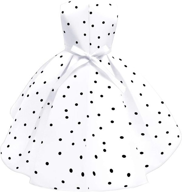 NSSMWTTC 2-9Y Toddler Evening Dresses Flower Girls Wedding Formal Party Midi Dress - Image 17