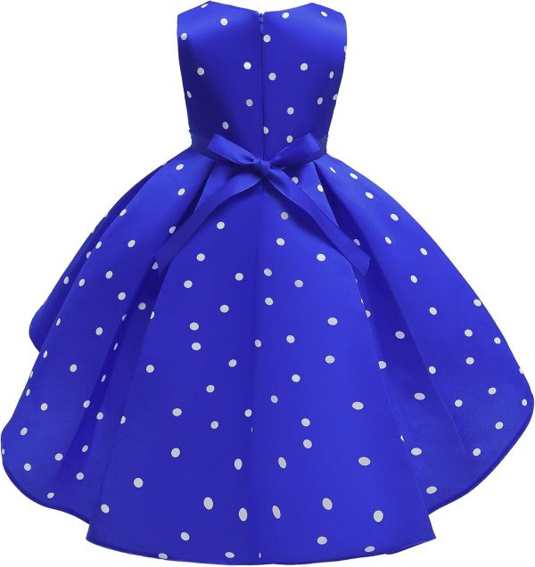 NSSMWTTC 2-9Y Toddler Evening Dresses Flower Girls Wedding Formal Party Midi Dress - Image 20