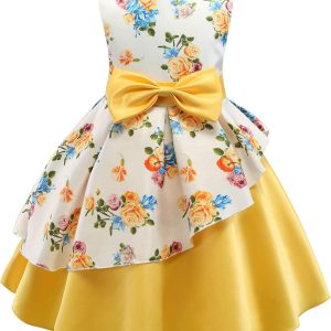 NSSMWTTC Flower Girls Pageant Party Dresses Kids Special Occasion Dress