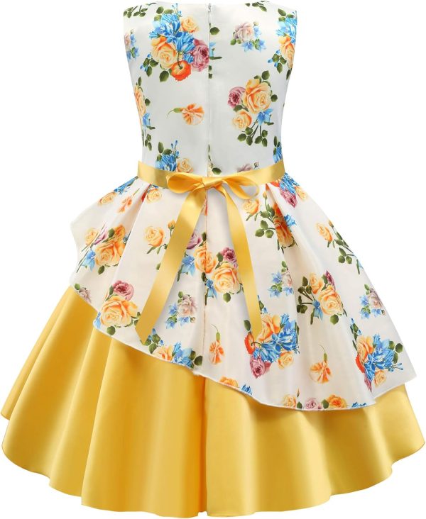 NSSMWTTC Flower Girls Pageant Party Dresses Kids Special Occasion Dress - Image 3