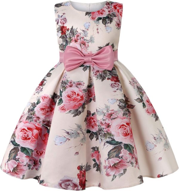 NSSMWTTC Flower Girls Pageant Party Dresses Kids Special Occasion Dress - Image 4