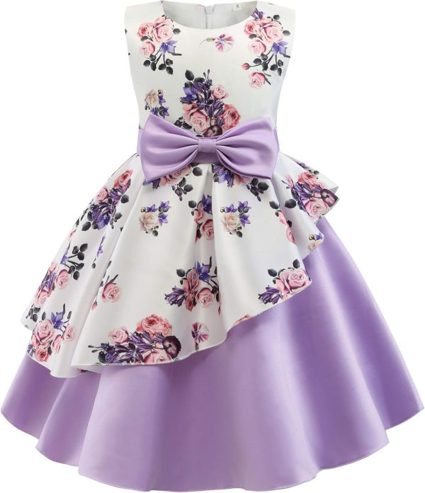 NSSMWTTC Flower Girls Pageant Party Dresses Kids Special Occasion Dress - Image 6