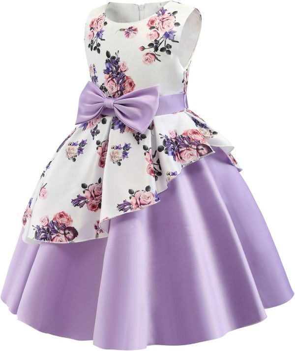 NSSMWTTC Flower Girls Pageant Party Dresses Kids Special Occasion Dress - Image 7