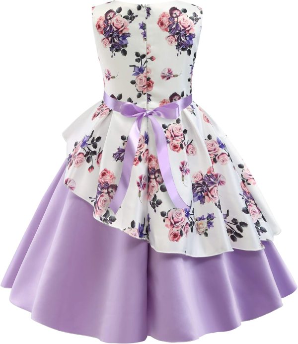 NSSMWTTC Flower Girls Pageant Party Dresses Kids Special Occasion Dress - Image 8