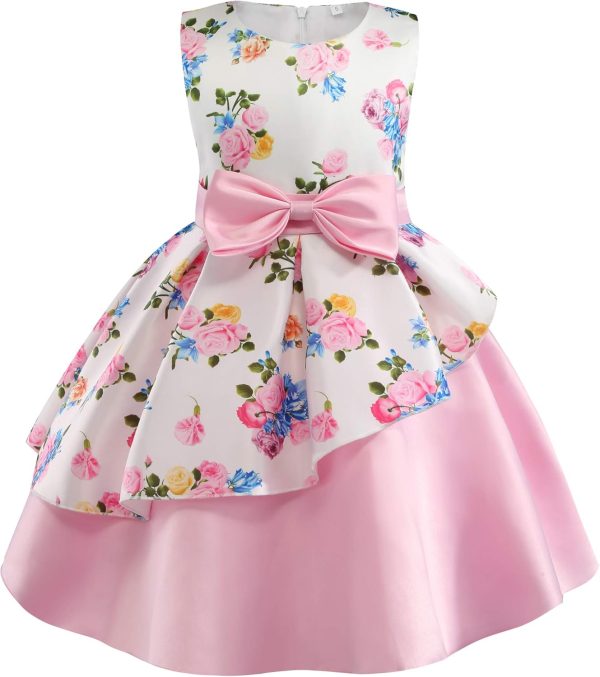 NSSMWTTC Flower Girls Pageant Party Dresses Kids Special Occasion Dress - Image 19