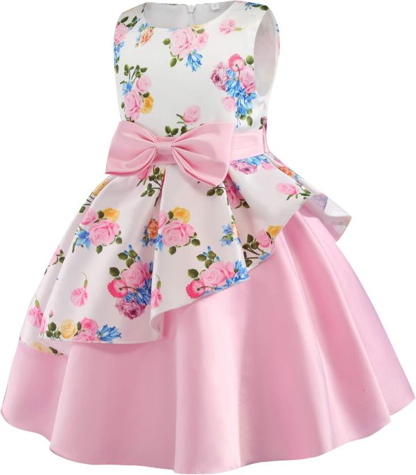 NSSMWTTC Flower Girls Pageant Party Dresses Kids Special Occasion Dress - Image 20