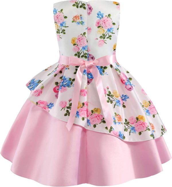 NSSMWTTC Flower Girls Pageant Party Dresses Kids Special Occasion Dress - Image 21