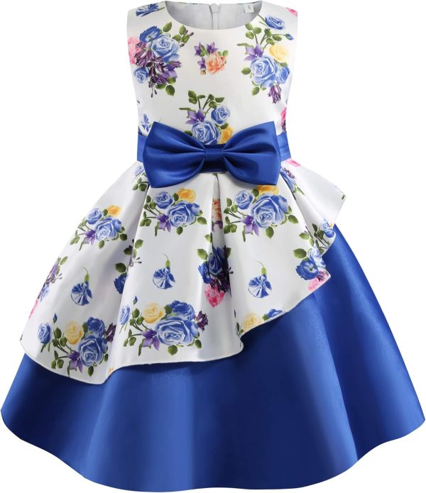 NSSMWTTC Flower Girls Pageant Party Dresses Kids Special Occasion Dress - Image 22