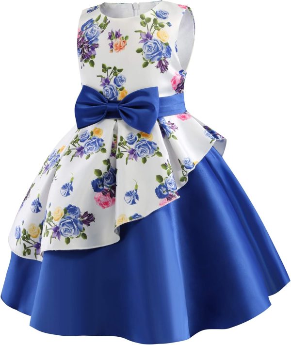 NSSMWTTC Flower Girls Pageant Party Dresses Kids Special Occasion Dress - Image 23