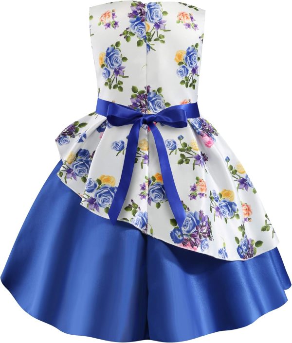 NSSMWTTC Flower Girls Pageant Party Dresses Kids Special Occasion Dress - Image 24